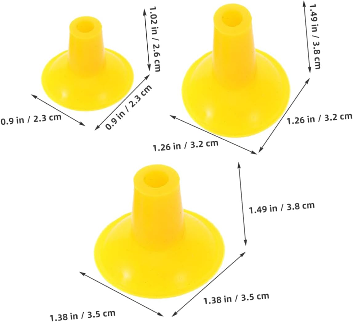 TOPPERFUN 3Pcs Automotive Valve Grinders Suction Plates for Engine Maintenance Heavy-Duty Compact Tool for Car Repair image number 3