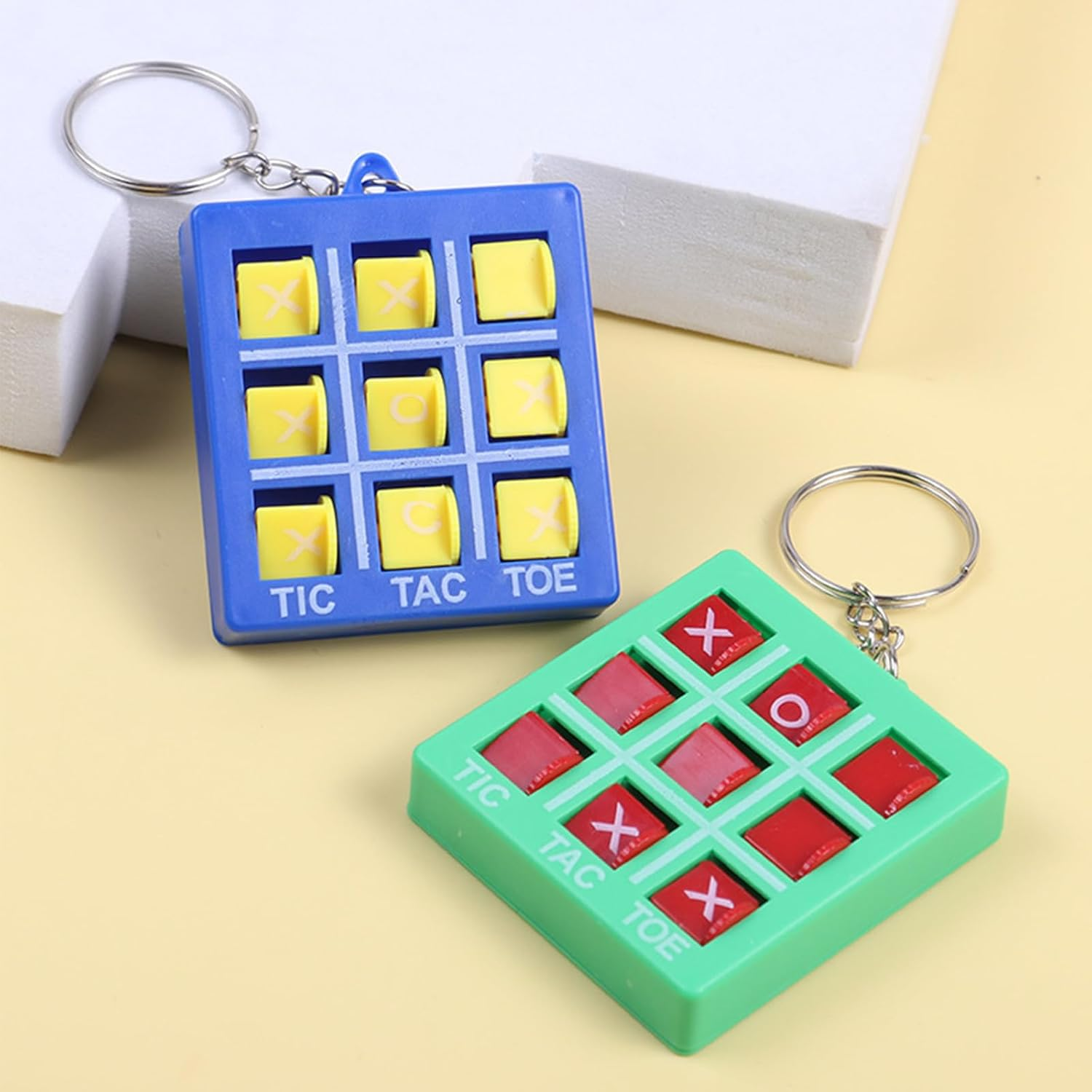 8Pack Keychain, Fun Puzzle Keyring,Key Ring, Educational Tool for Boys and Girls Suitable for Bag and Belt Birthday Parties image number 3