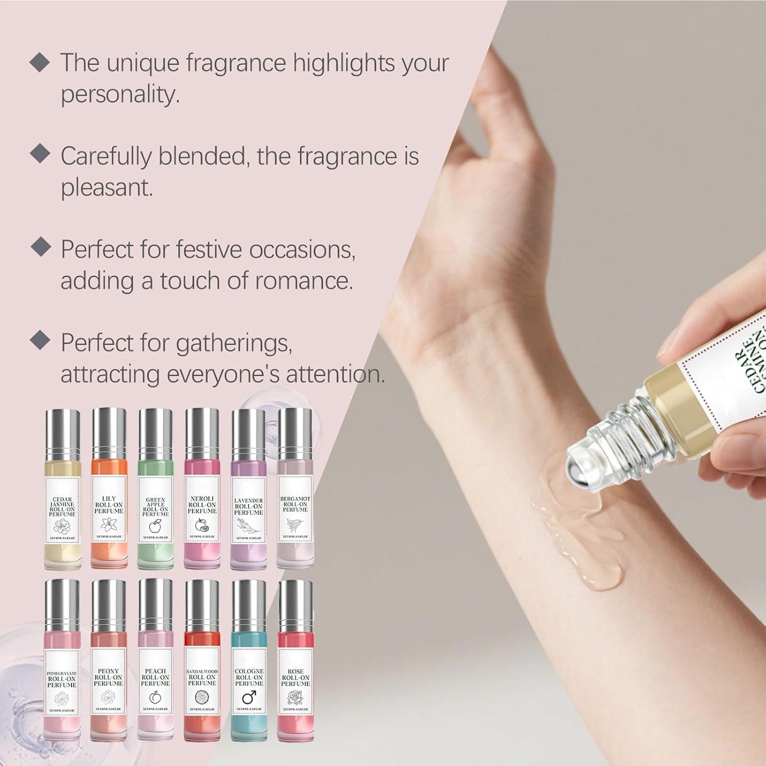 Perfume Set Christmas, Fragrances - Fragrance Set - for Women Wife Girlfriend Commuting Dating Party Night Out Business Social Casual Gatherings image number 1