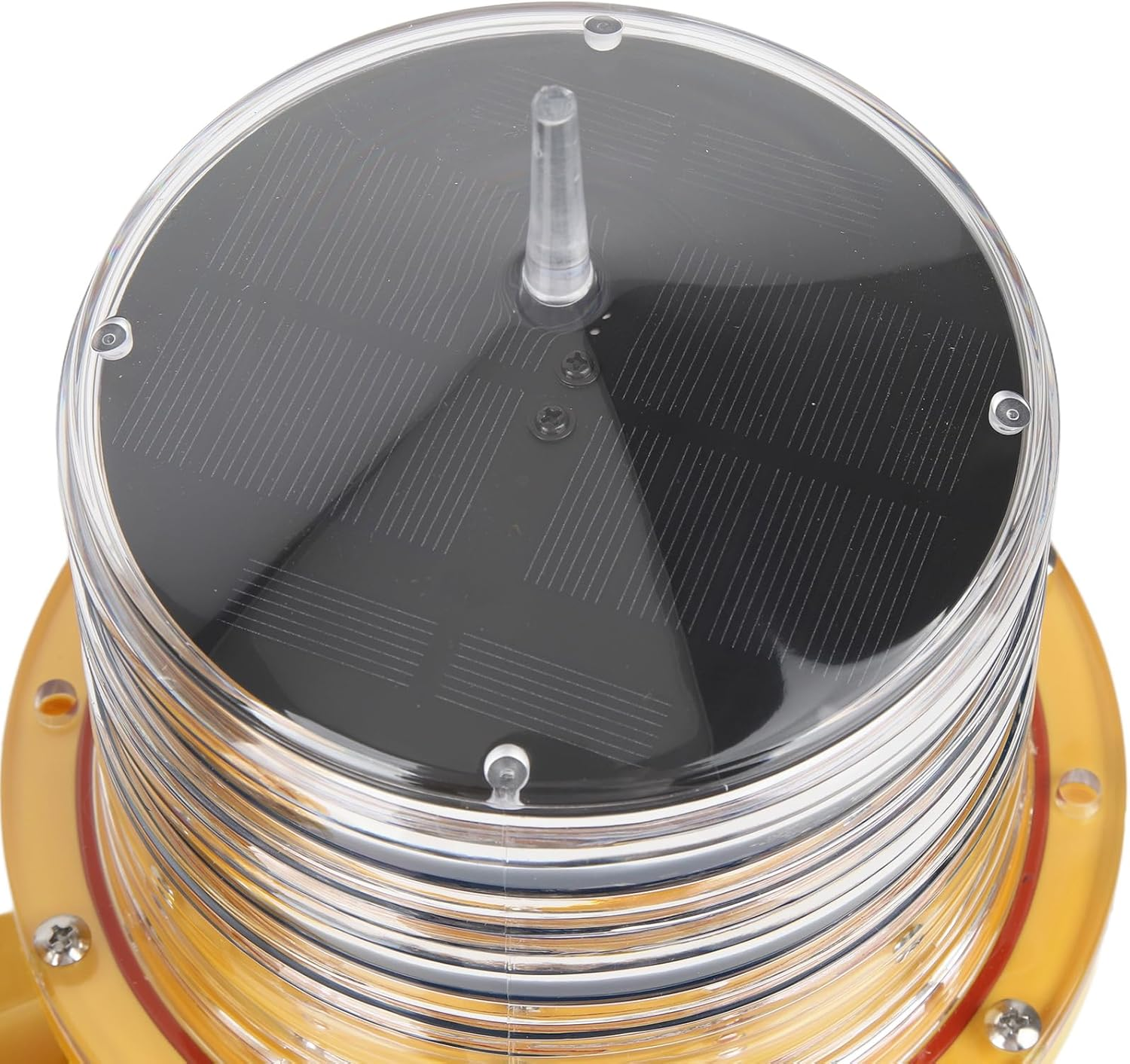 Beacon Light, Navigation Lamp UV Signal Light, Compatible with Marine Rivers Lakes, 360 Degree Control IP68 Waterproof Solar Warning Light (同時に2つのライトがあります) image number 6