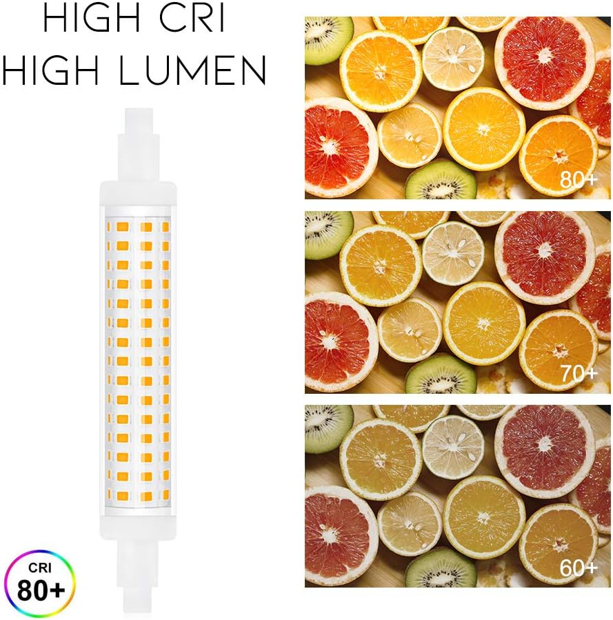 Bonlux 360 Degree, R7S, Linear LED Lamps, 118 Mm, 4000 K, Non-Dimmable, with J118 Slim Double Effect, AC 220-240 V, 1300 Lm, 2 X 15 W 118 Mm R7S Non-Dim, Cool White image number 1