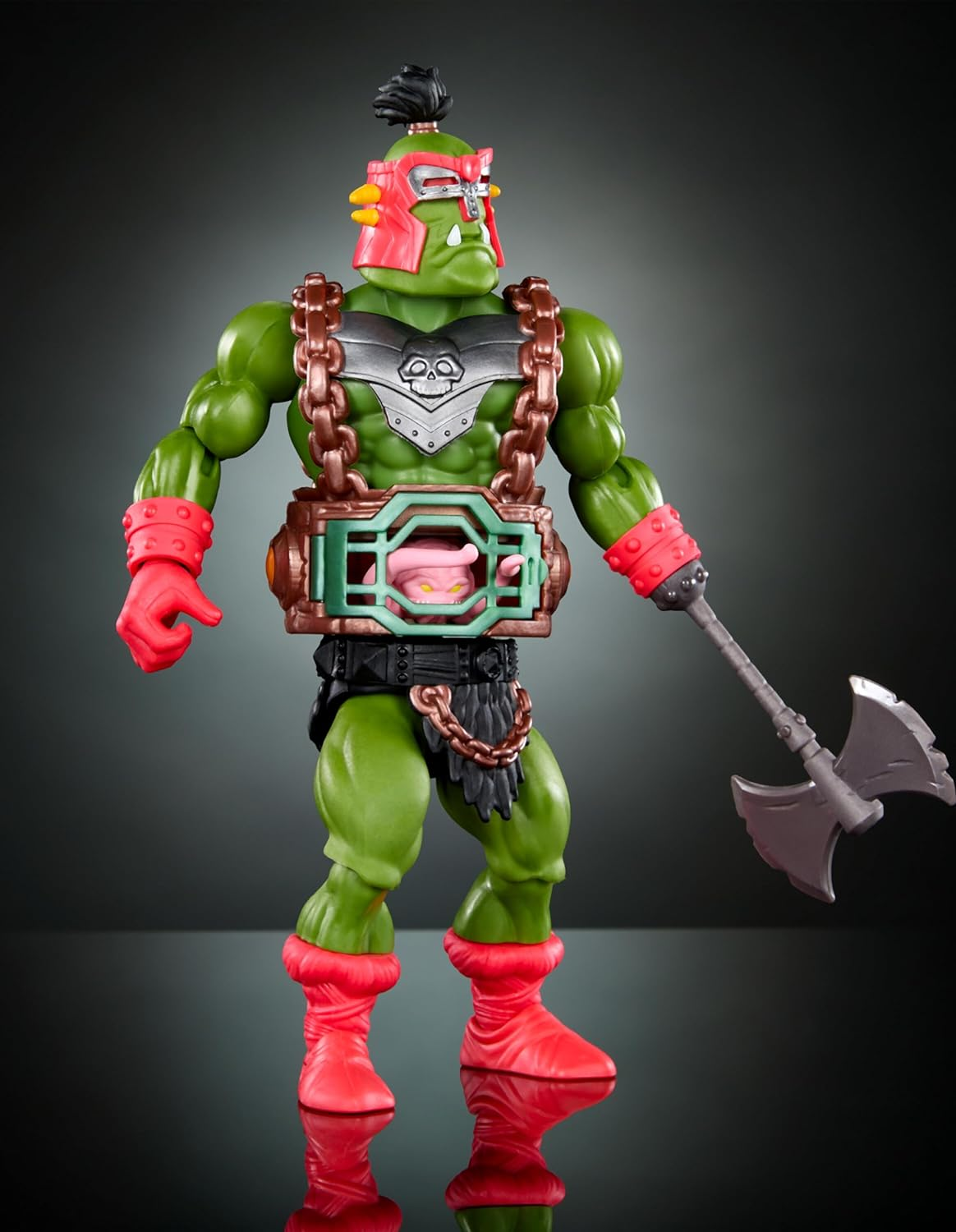 Motu X TMNT: Turtles of Grayskull Figurine Krang 18 Cm Black image number 2