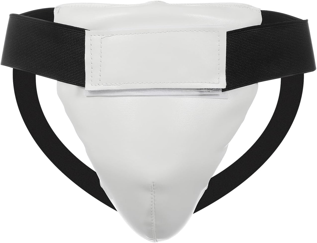 POPETPOP Kids Groin Guard, Groin Protector Cup Boy Shock-Absorbing Taekwondo Boxing Kickboxing Fight Sports Abdominal Protector for Karate Fighting Training image number 4