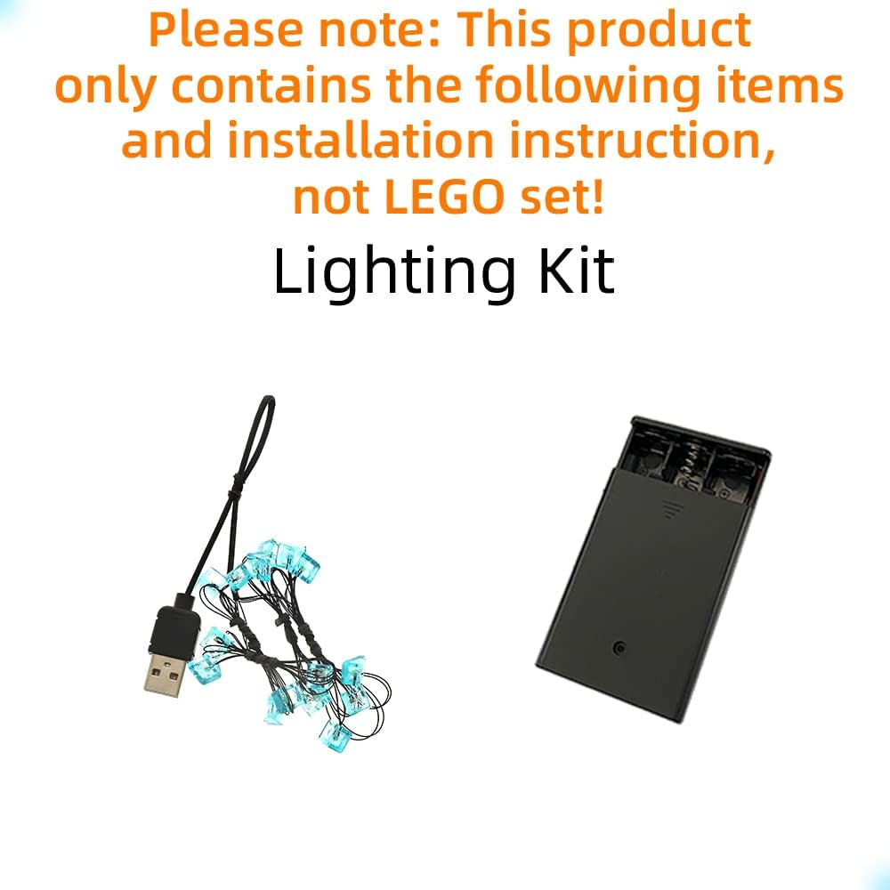 GEAMENT LED Light Kit Compatible with  Marvel Thor'S Hammer - Lighting Set for 76209 Building Model ( Set Not Included) image number 4