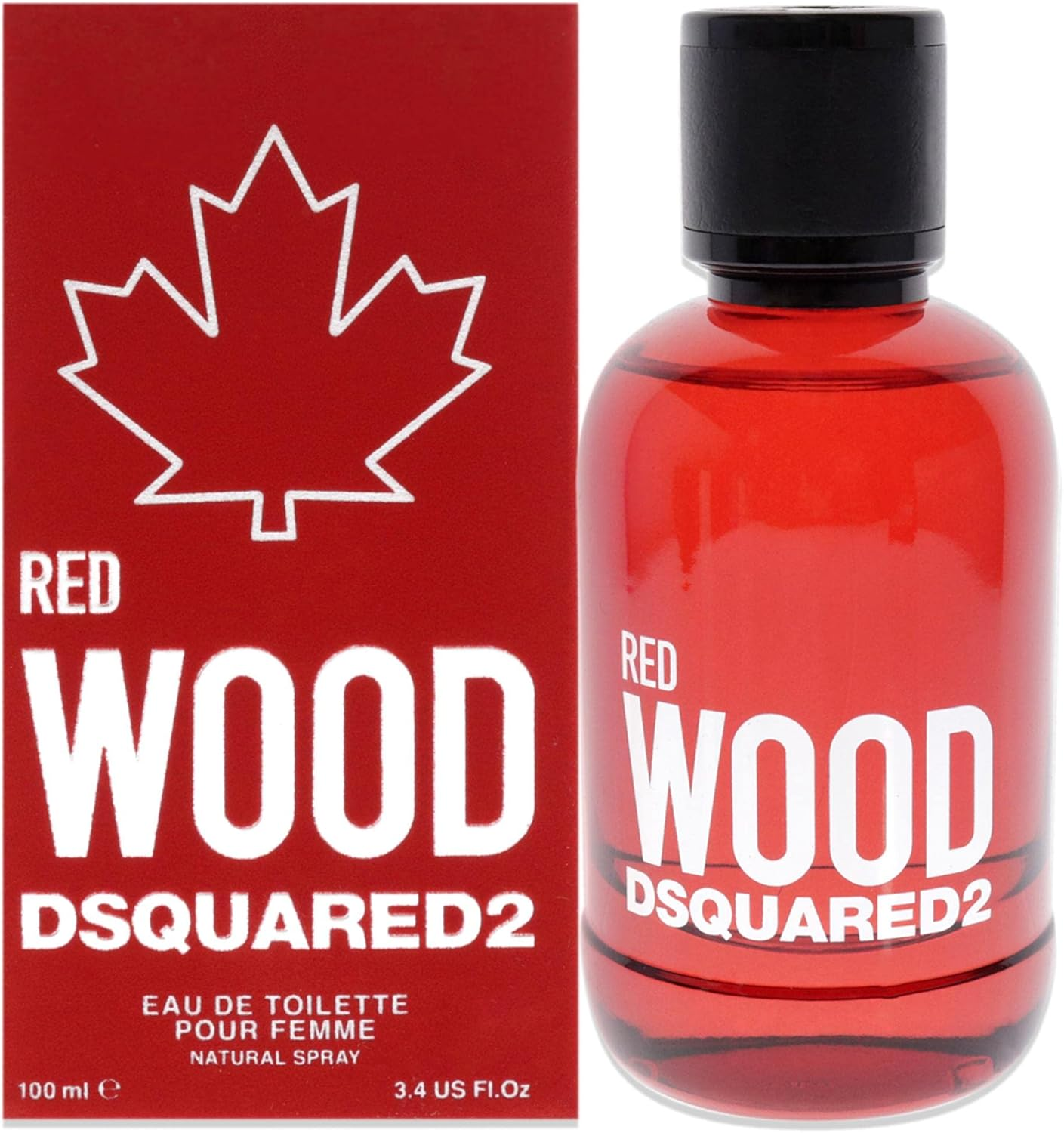 Dsquared&sup2; Wood Red Pour Femme Eau De Toilette Spray, Floral, 100 Ml image number 3