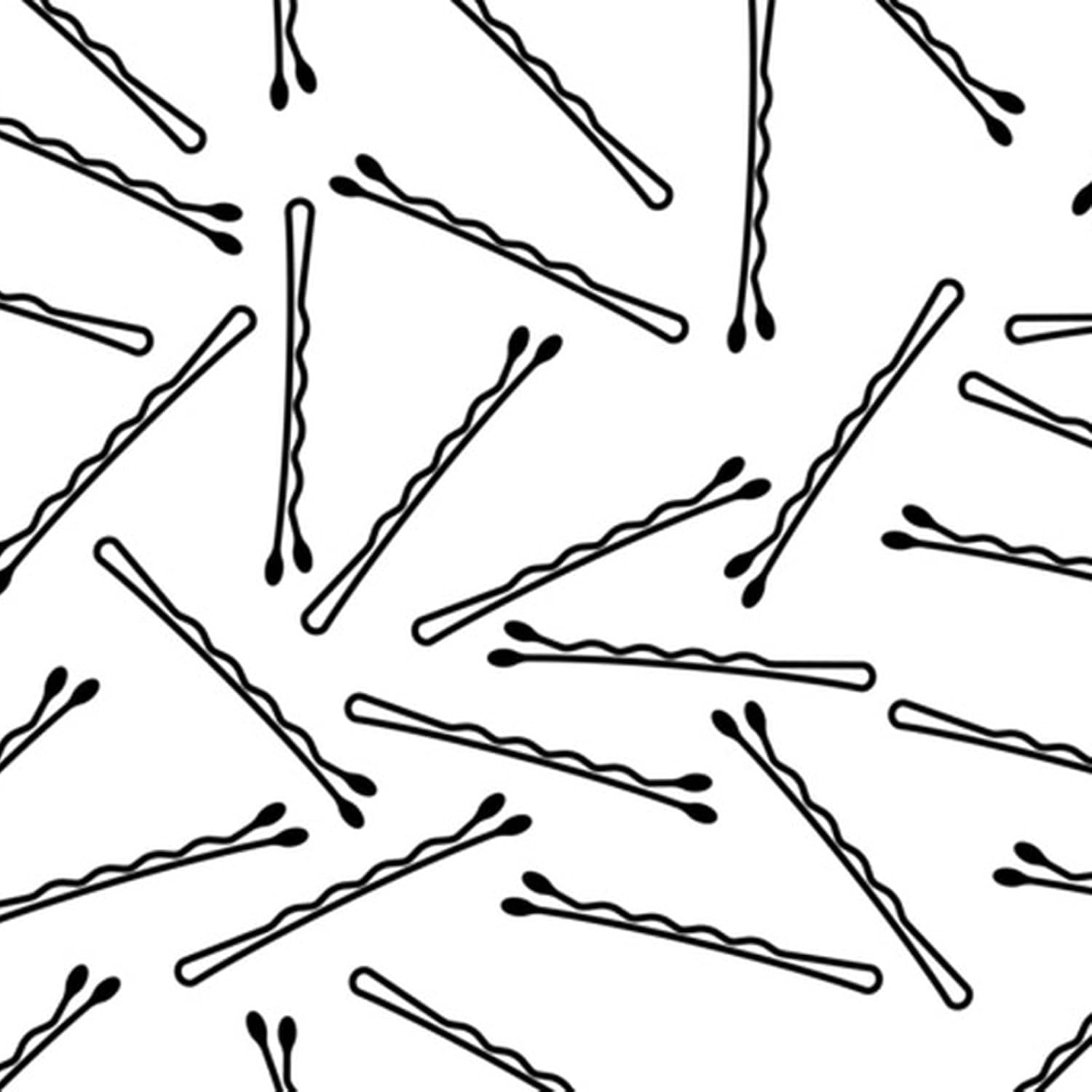 Pack of 112 Hair Pins, Bobby Pins, French Hair Clips, Hair Clips, Women Girls, Wave Shape & U-Shaped Hair Clip, Small for Buns, Long Straight Hair Accessories image number 5