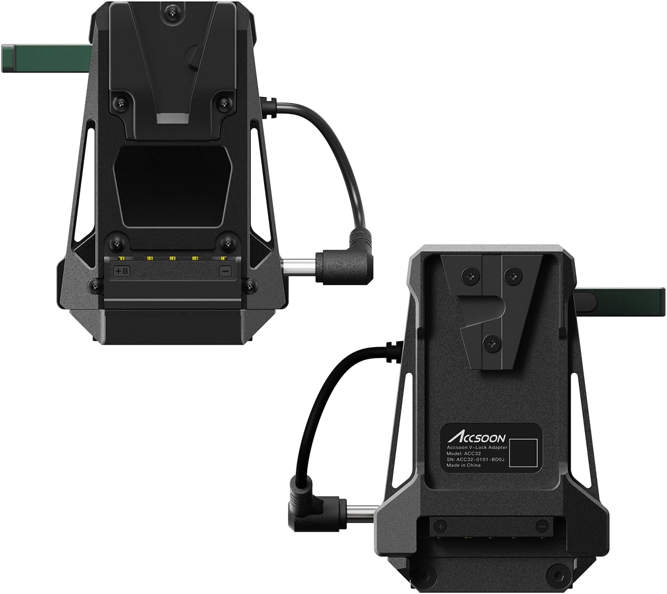 Accsoon ACC32 V-Lock Adapter/Aluminum Alloy/Lightweight/Cineview Master 4K/Cineview 2 SDI Wireless Transmitter image number 4