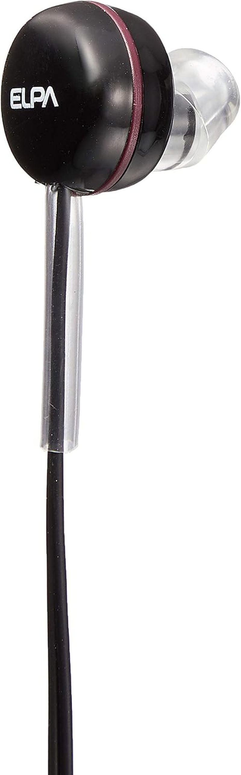 ELPA RE-05(BK) TV Earphones, Black, 16.4 Ft (5 M) image number 4