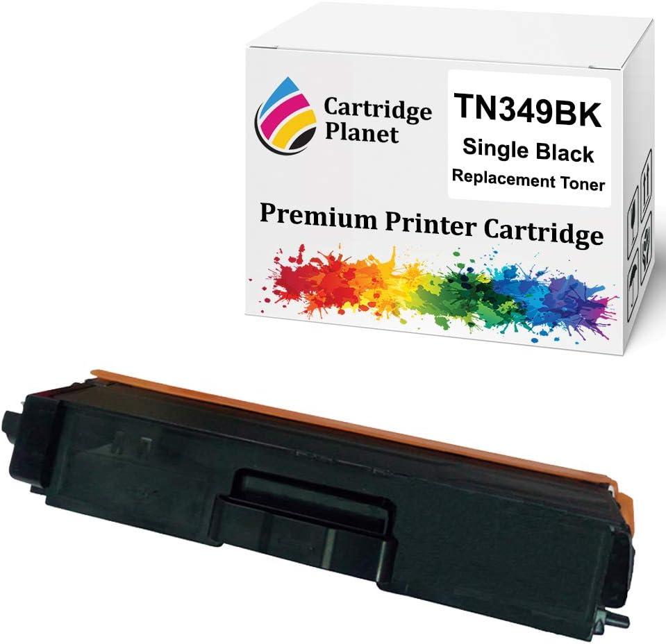 Cartridge Planet Black Compatible Toner Cartridge for Brother TN-349BK TN349BK (6,000 Pages) for HLL9200CDW MFCL9550CDW