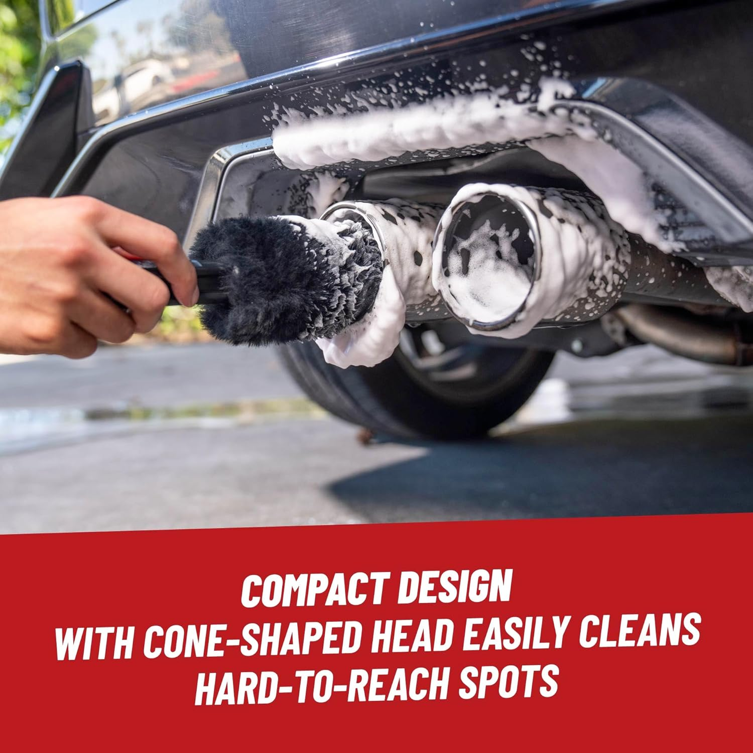 Chemical Guys Acc_B01 Gerbil Wheel and Rim Brush image number 5