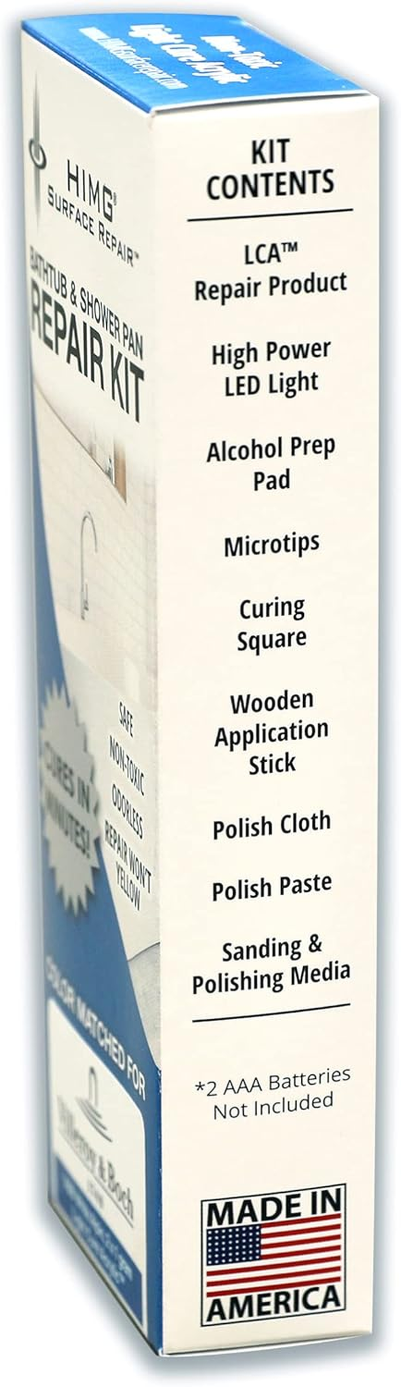 HIMG Bathtub & Shower Pan Repair Kit, Compatible with Kohler White image number 4