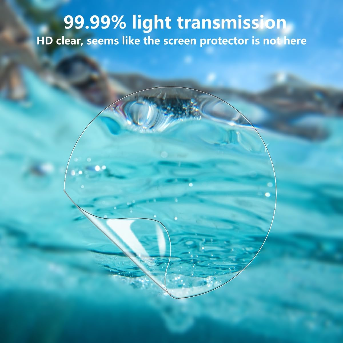 Rnnmeeko Pack of 4 Screen Protectors for Garmin Lily 2, Protective Glass for Garmin Lily 2 Tempered Glass, Ultra HD Clear for Garmin Lily 2 Tempered Glass Film, 3D round Edge Screen Protector image number 6