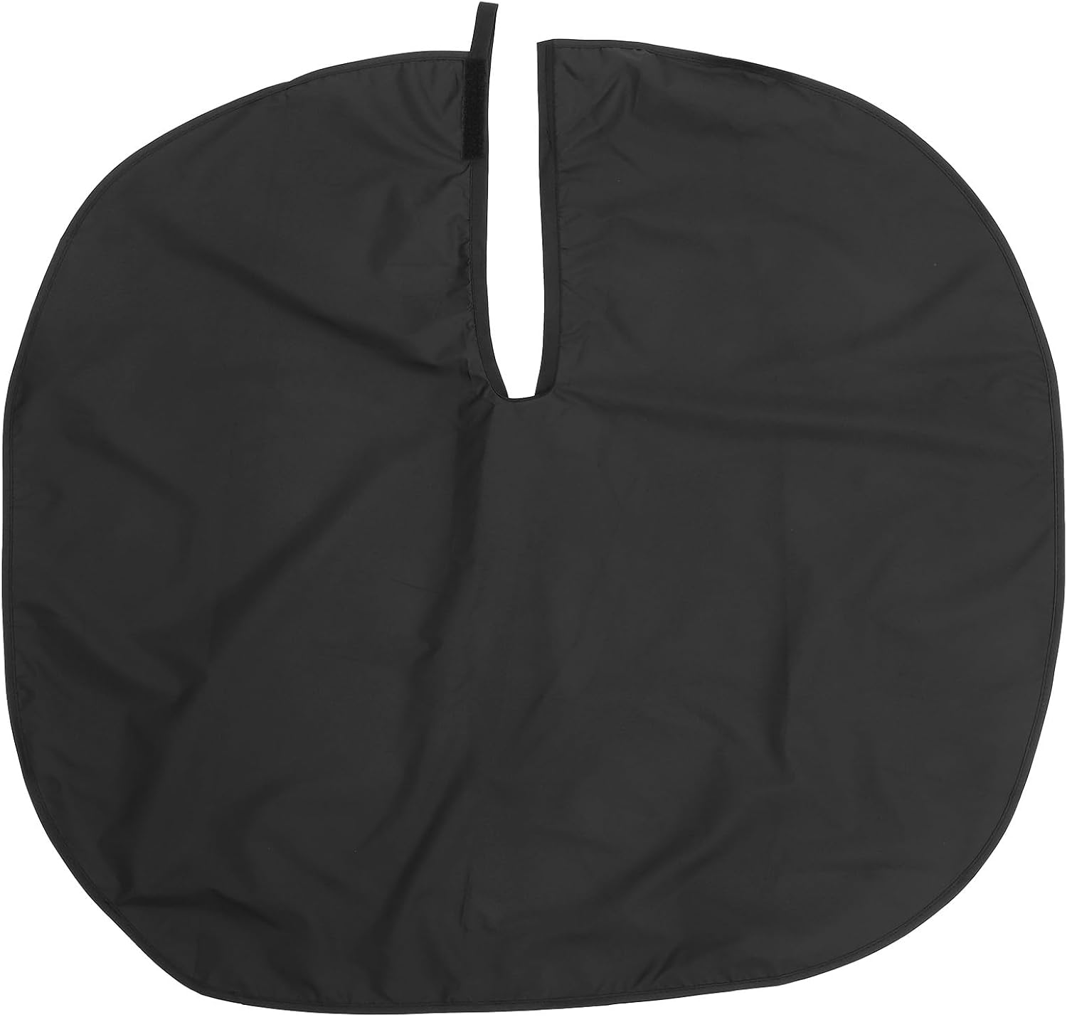 Healeved Waterproof Hair Shawl - Adjustable Black Hair Cutting Cape for Salon and Home Use Comfortable and Lightweight Hairdresser Smock image number 4