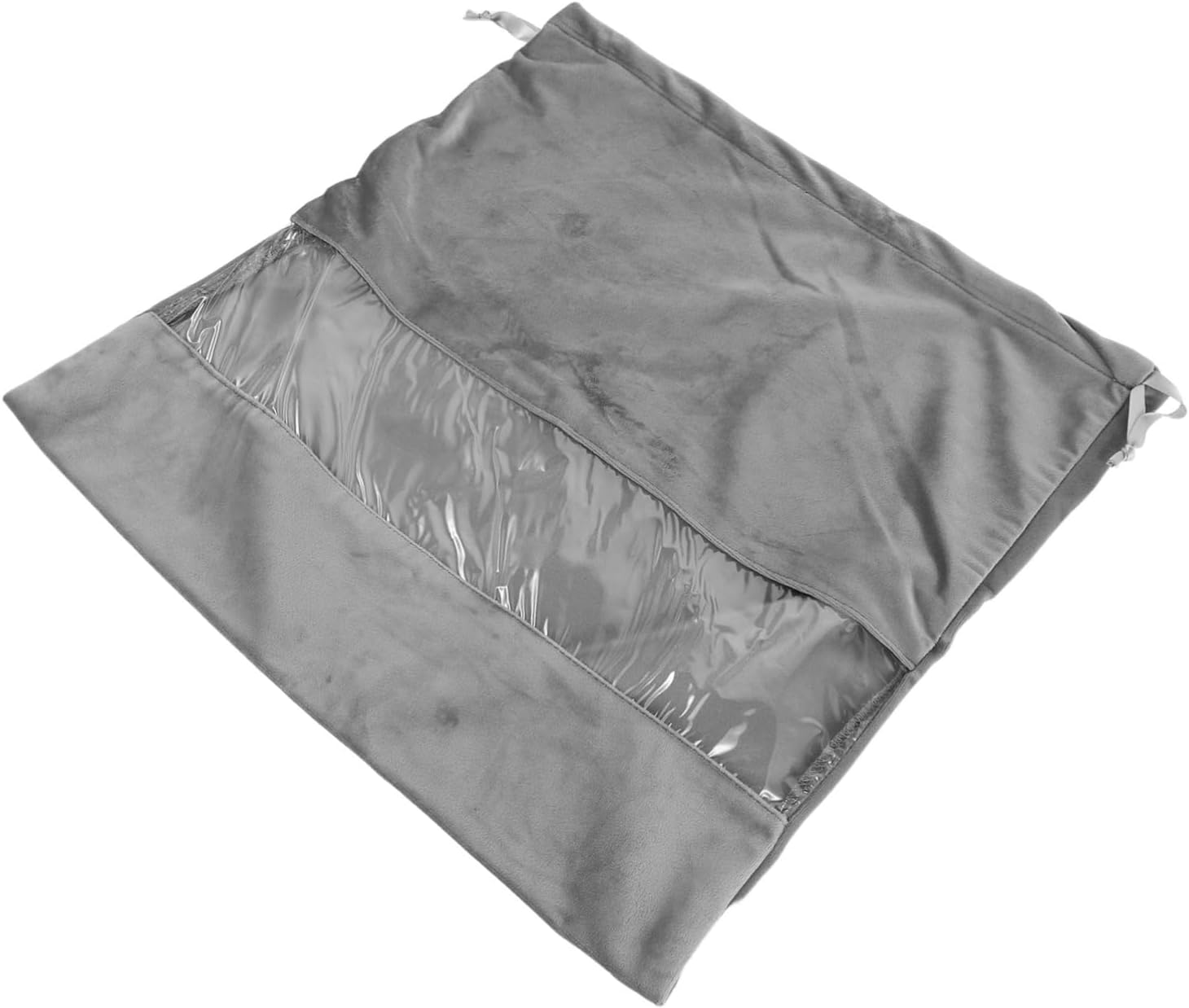 LOORGVEL Velvet Drawstring Hair Dryer Bag for Travel and Home Dustproof Storage Organizer for Hair Tools and Small Items Protective Multipurpose Pouch for Clothes and Accessories