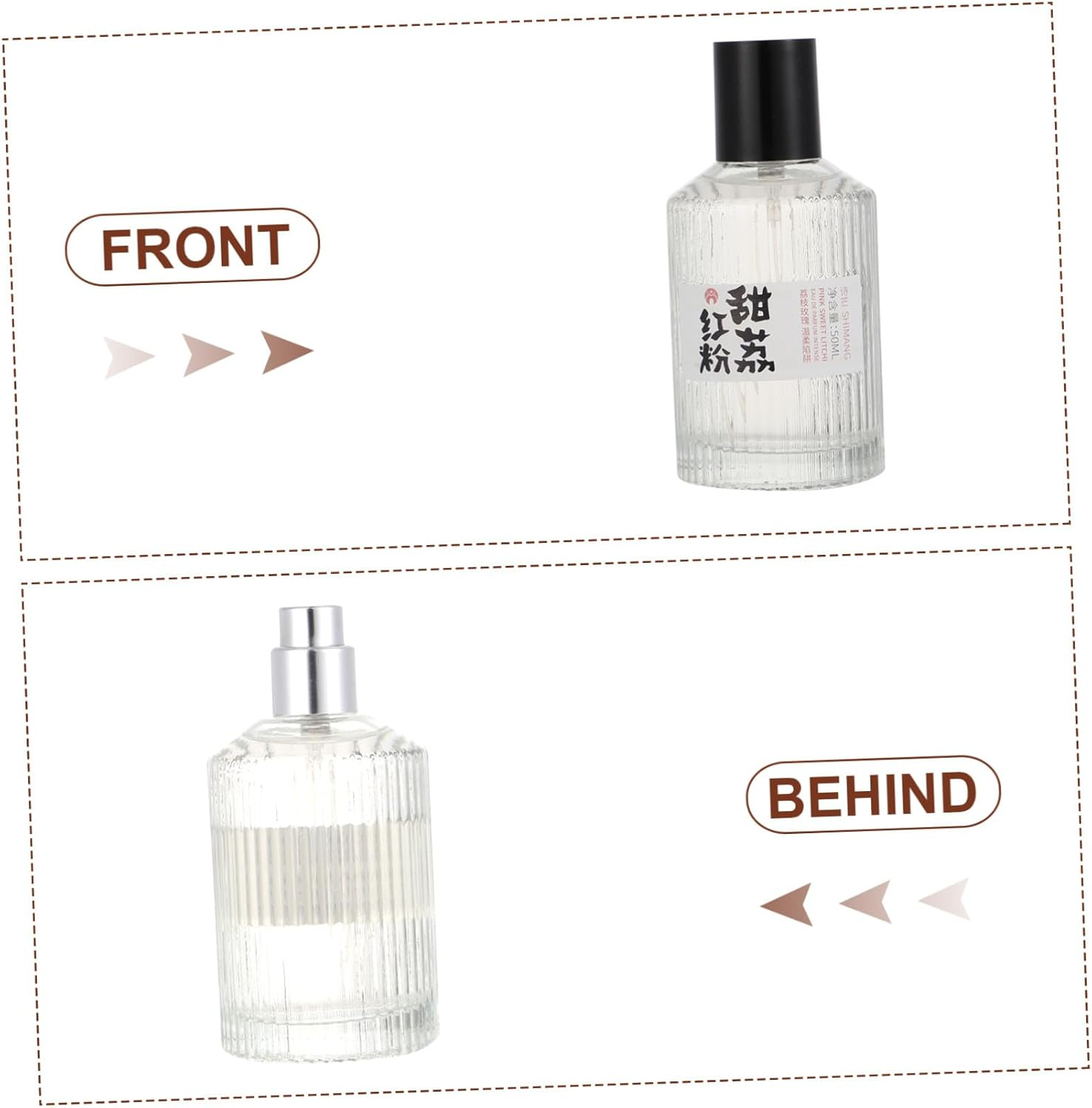 MUSISALY Fresh Perfume Female Perfume 50Ml Light Scent Portable Fragrance Suitable for Daily Use Japanese Style image number 2