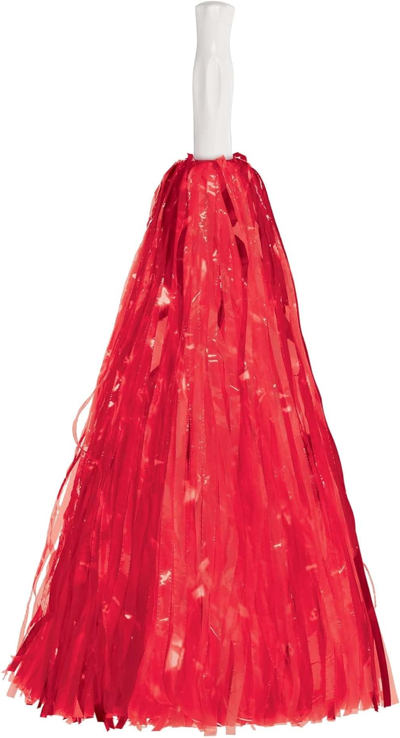 Amscan Perfect Team Spirit Metallic Cheer Pom-Pom, Yellow image number 7