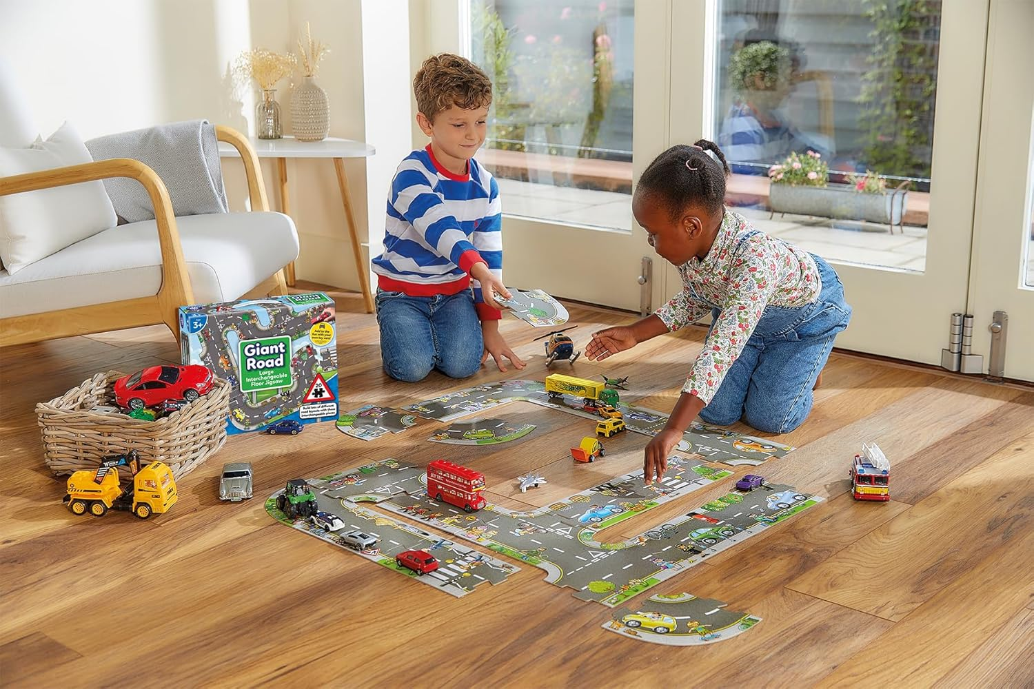 Orchard Jigsaw - Giant Road Floor Jigsaw 20 Pieces image number 6