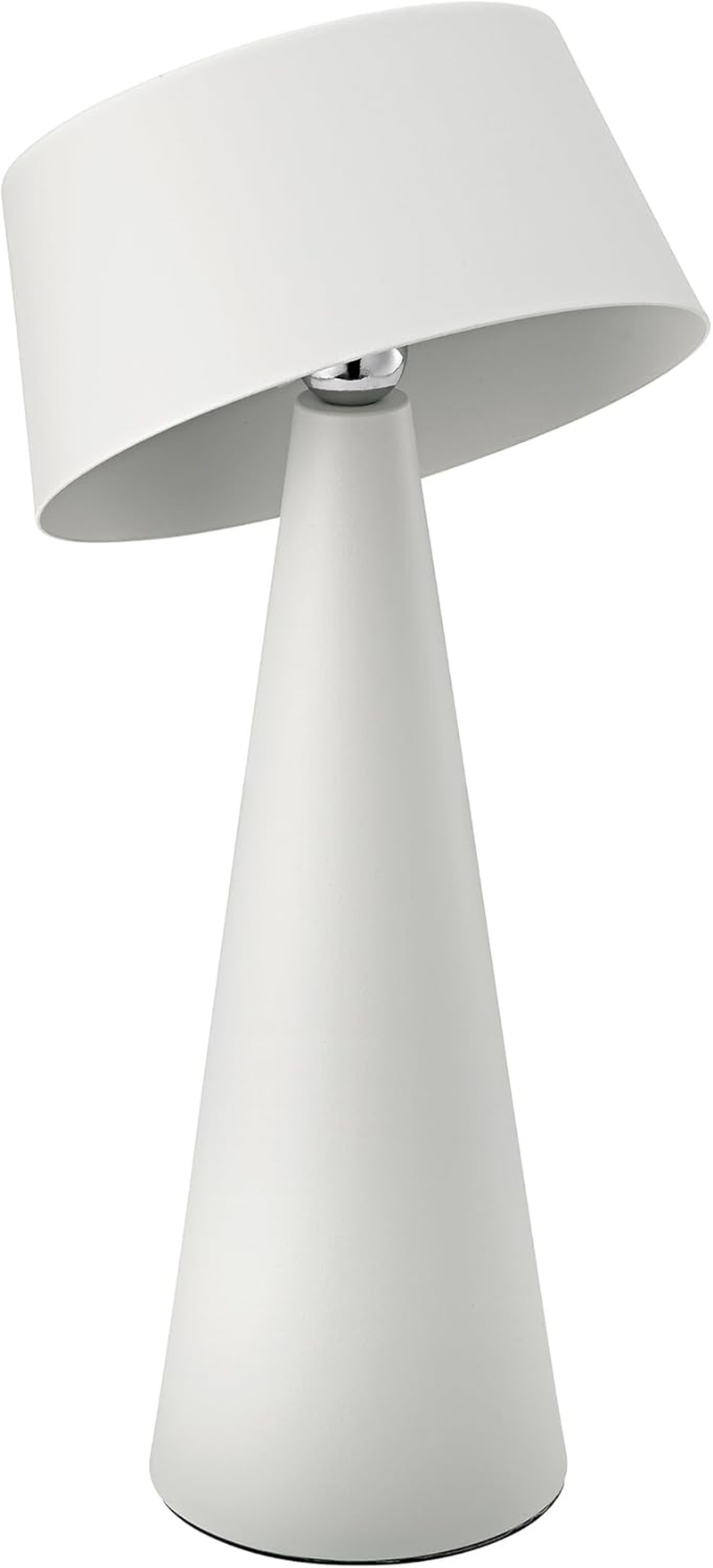 SIGOR Solino Snow White Solar LED Battery Table Lamp with Magnetic Joint and Double Charging Function (Solar & USB-C), Dimmable & Wireless, IP44 Outdoor Table Lamp, up to 6.5 Hours Light Time image number 2