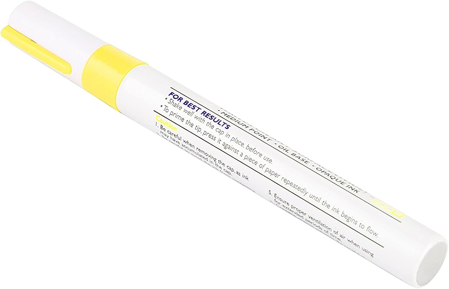 Tire Pens, Car Tire Paint Pen, Car Paint Pen, Paint Pen for Car Tires, 1 Pcs Waterproof Professional Car Pencil Tire Paint Pen Mark Pens(Yellow) image number 6