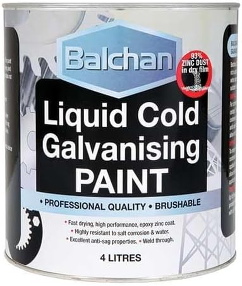 Liquid Cold Galvanising Paint, 4 Litre