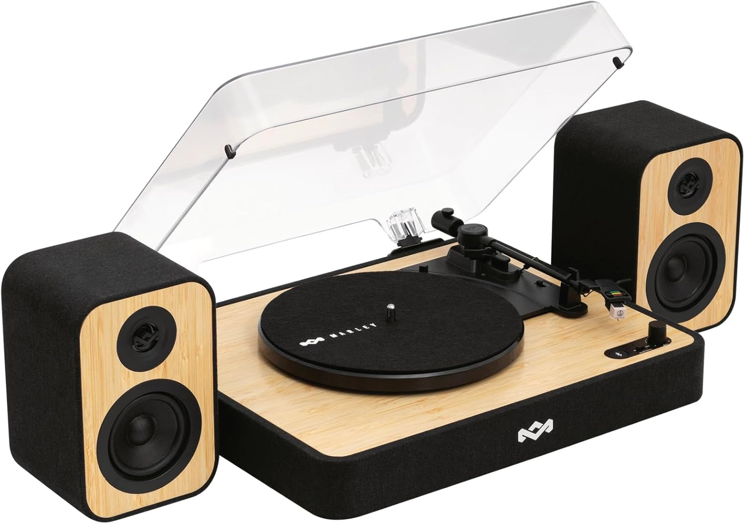 House of Marley Uplift BT Speaker and Revolution Turntable Bundle - Signitur image number 4