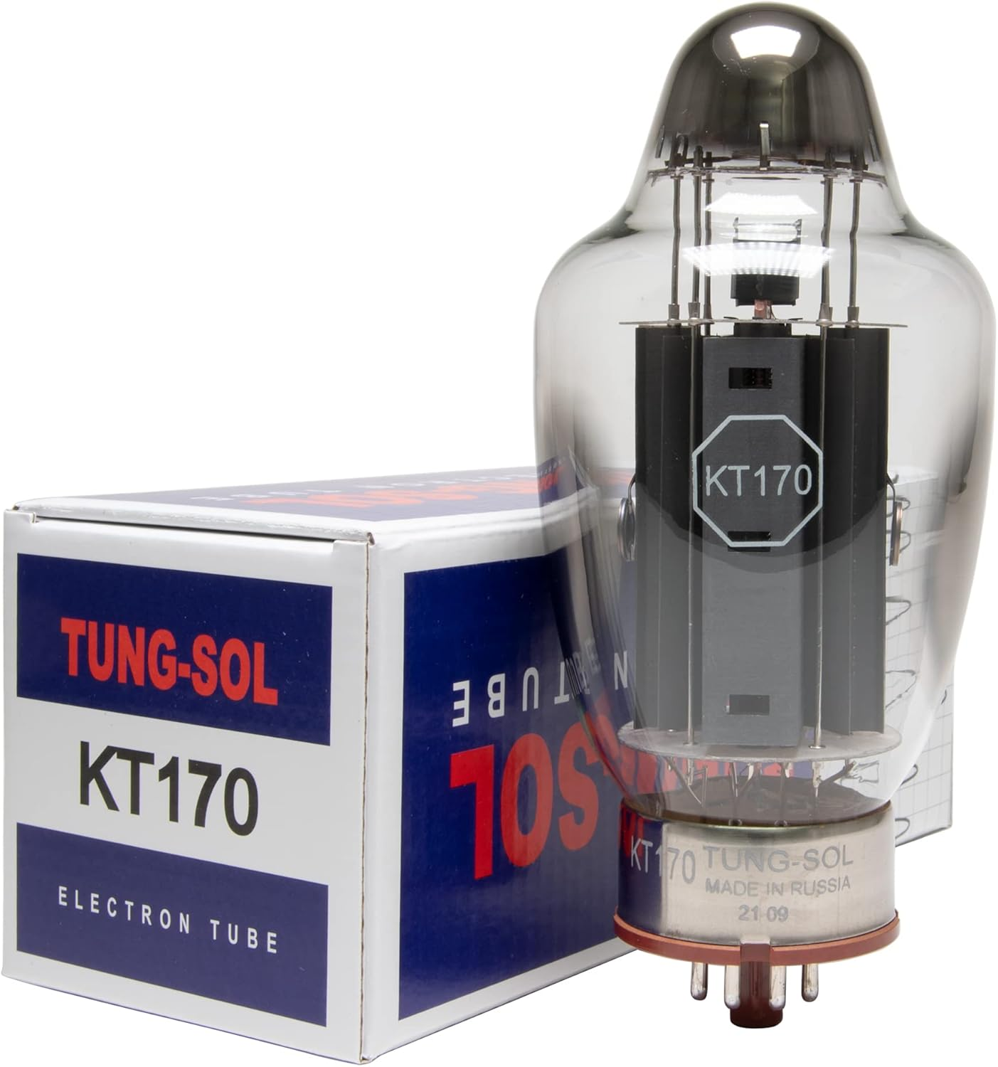 TUNG-SOL KT170 /MP Matched 2-Piece Bended/Original Shaped Balloon Border-Thermal Beam Tube image number 5