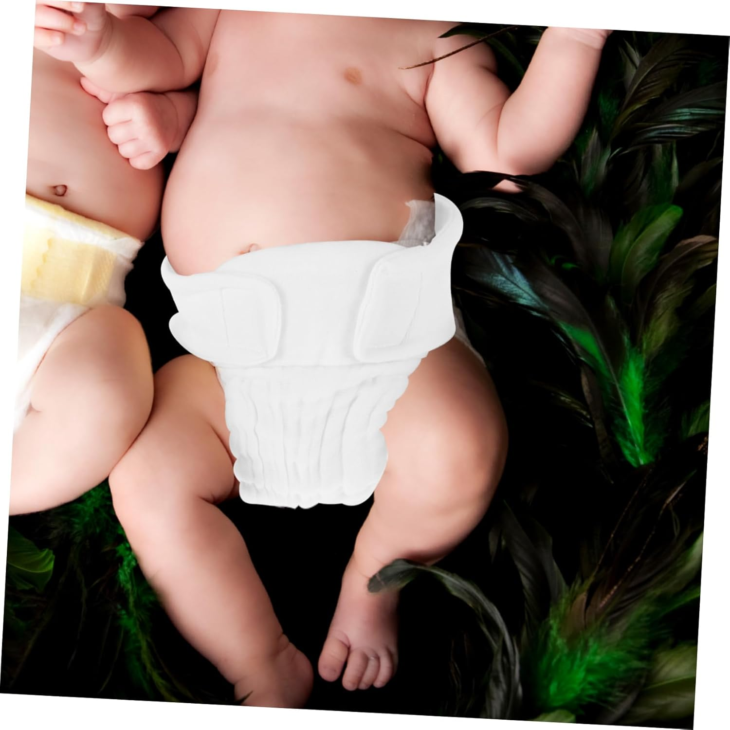 3Pcs Diaper Pants Newborn Washable Cotton Diapers for Boy Girl Soft Cloth for Girls Boys for Swim Pant Use image number 2