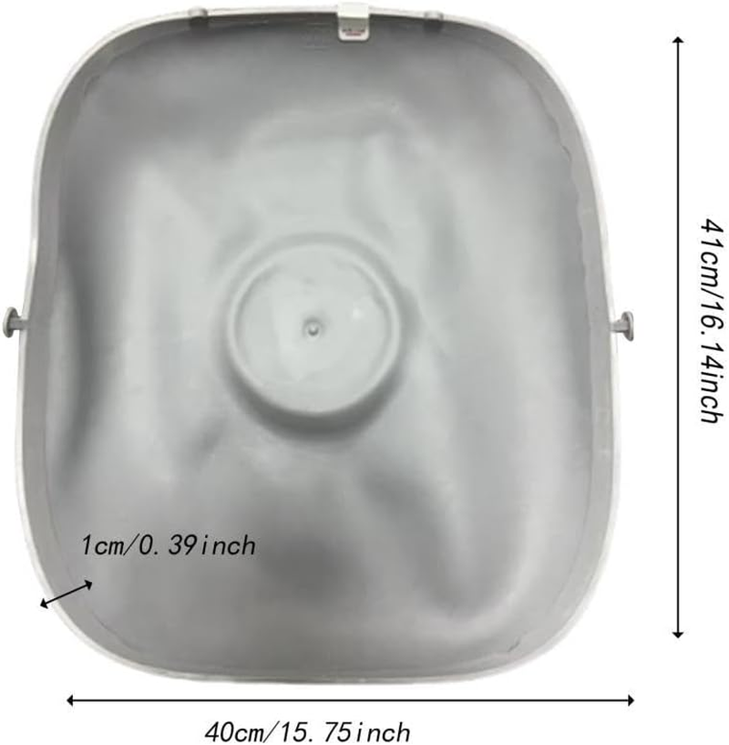 Perfk Cat Litter Box Matt Litter Trapping Cat Toilet Bottom Tray Lightweight Less Waste Bedroom Kitten Non Slip Simple Silicone Pad image number 2