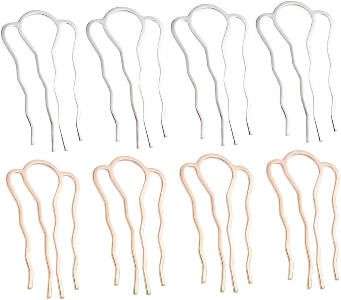 Beaupretty 8Pcs Vintage Hairpin Hair Accessory Kit Elegant for Women Girls Hair Beads image number 6