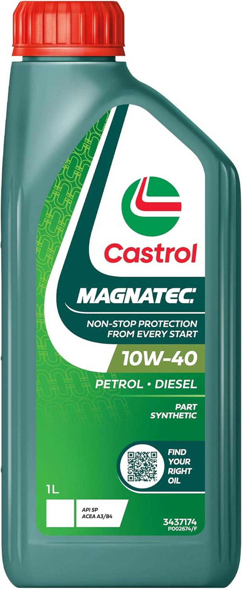 Castrol MAGNATEC 10W-40 Engine Oil 1 Litre image number 2