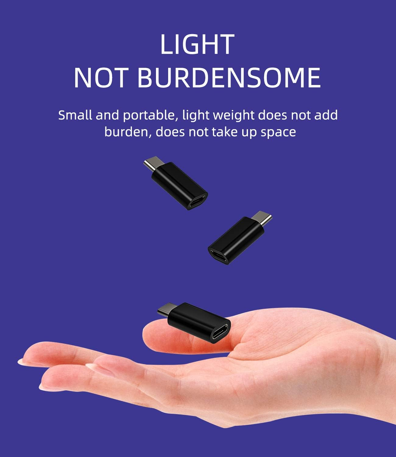 Lightning to USB C Adaptor for Iphone16 15 Pro Charging Adapter (3Pack) for Apple for Ipad Compatible for Samsung Galaxy Charger Female Cable Type C Male Jack Connector Data Port Android Converter image number 1