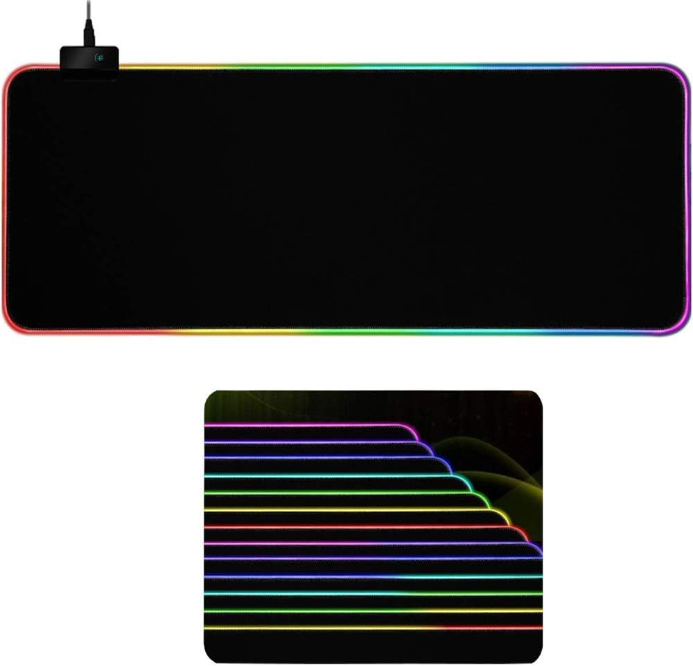 Axgear Gaming Mouse Pad RGB LED Light Color Switching for Computer Laptop Large image number 3