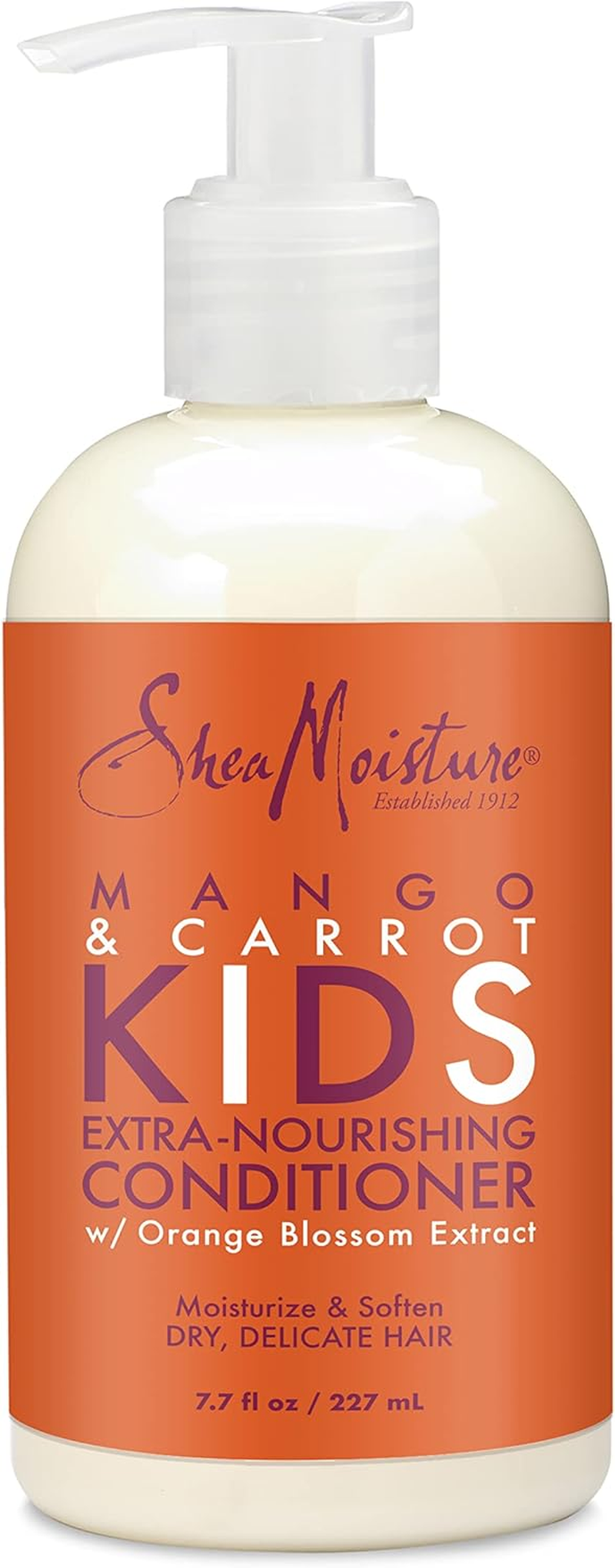 Shea Moisture Mango & Carrot Kids Extra-Nourishing Conditioner by Shea Moisture for Kids - 8 Oz Conditioner, 294.83 Grams image number 6