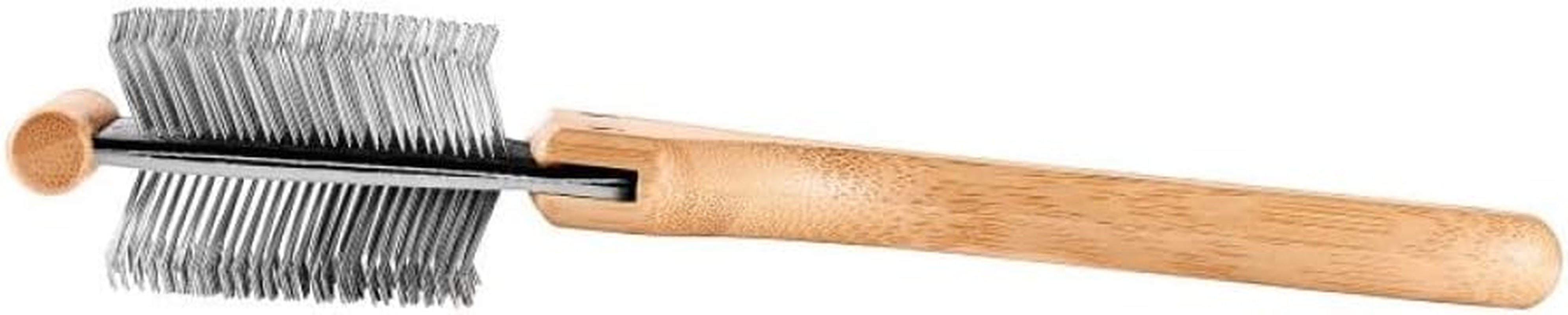 Artero Bella. Flexible Double Brush (2 in 1) Special for Brushing and Dematting Dogs and Cats of All Breeds. image number 2