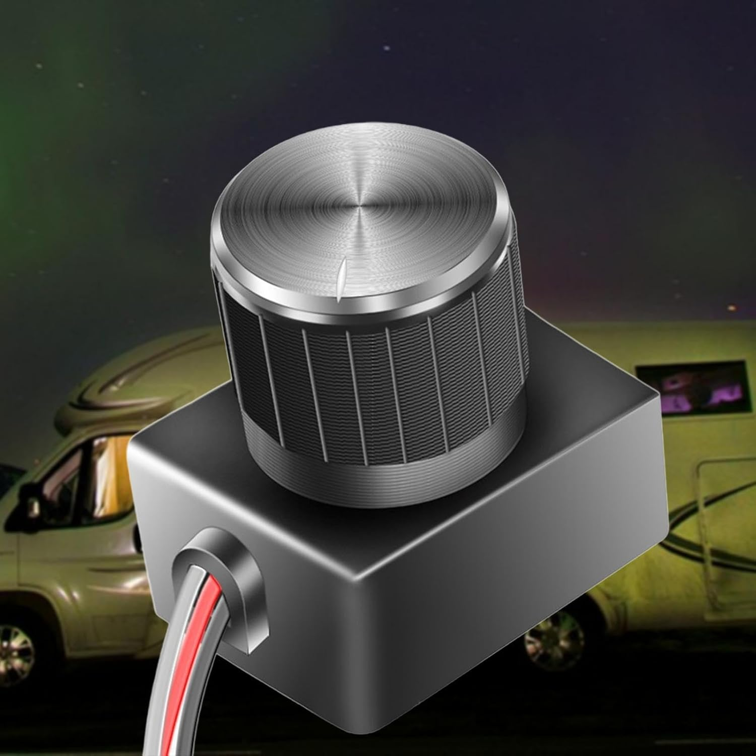 Dimmer Switch Dimmer Knob, 12V/24V DC Easy to Install for LED RV Lights Interior image number 1
