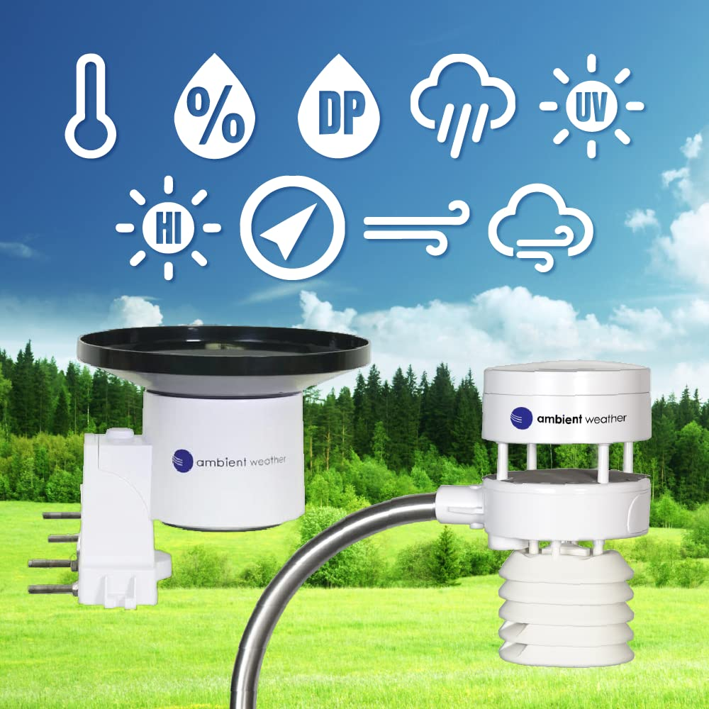 Ambient Weather WS-5000 Ultrasonic Smart Weather Station image number 2