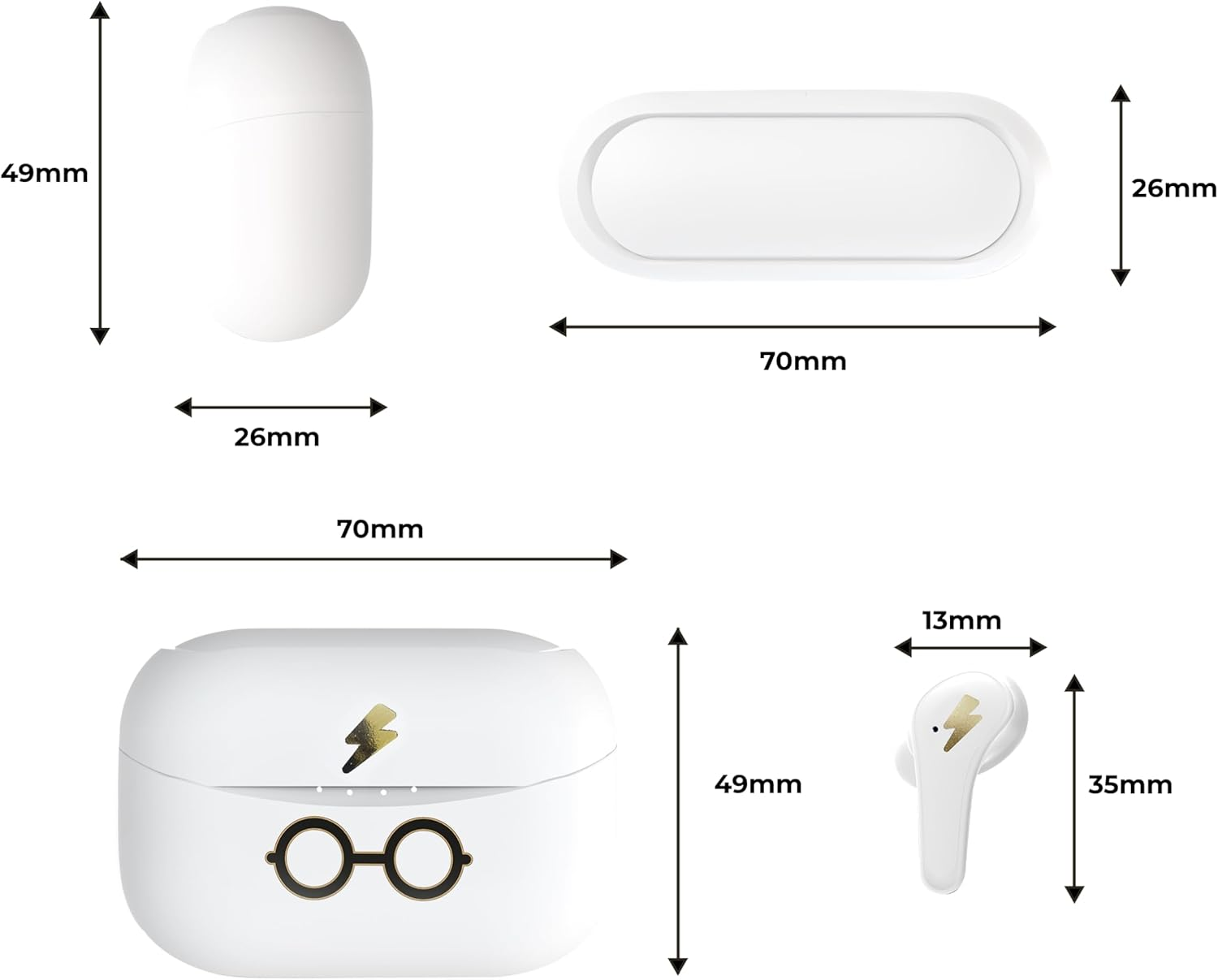 OTL Harry Potter TWS Wireless Earpods image number 5