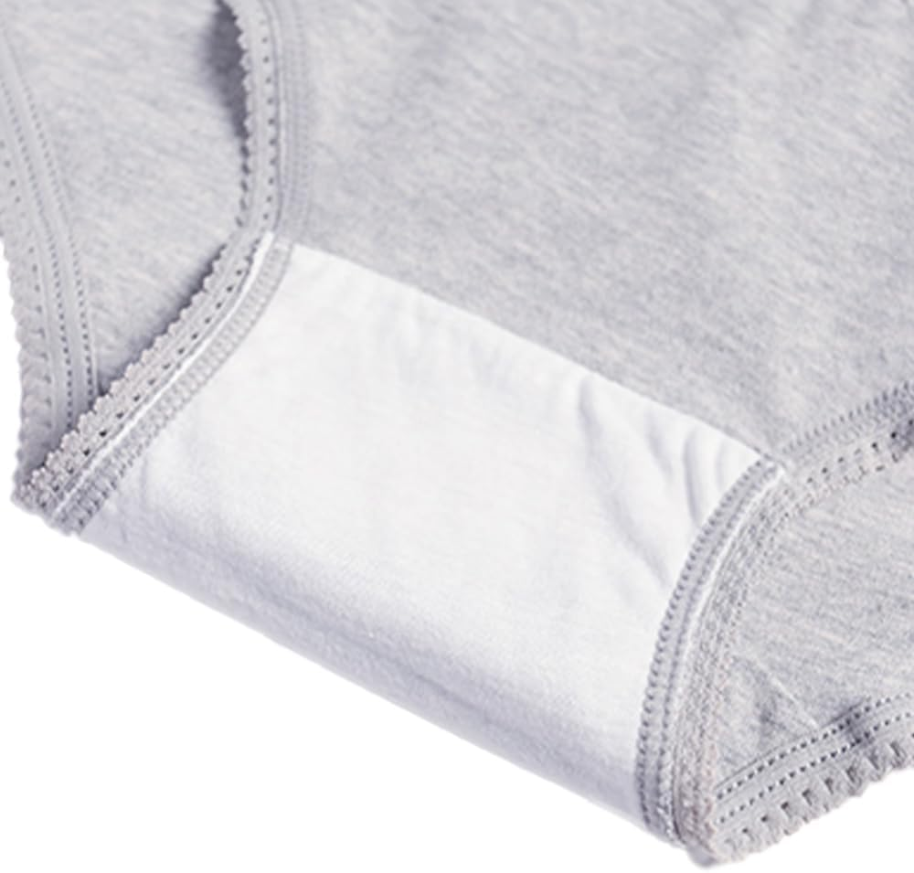 Dress Cici Maternity Underwear High Waist Cotton Briefs for Pregnant Women, 3 Pack image number 4