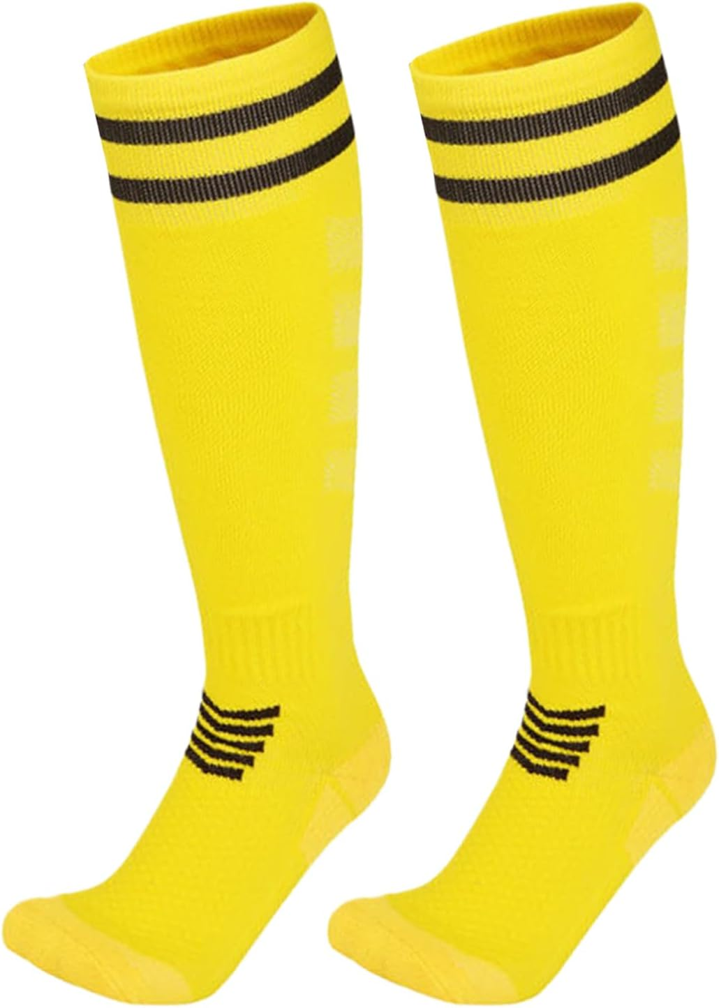 Dress Cici Men'S Compression Socks for Football, Stripes Nylon Soccer Graduated Compression Socks for Men (3 Pack) image number 1