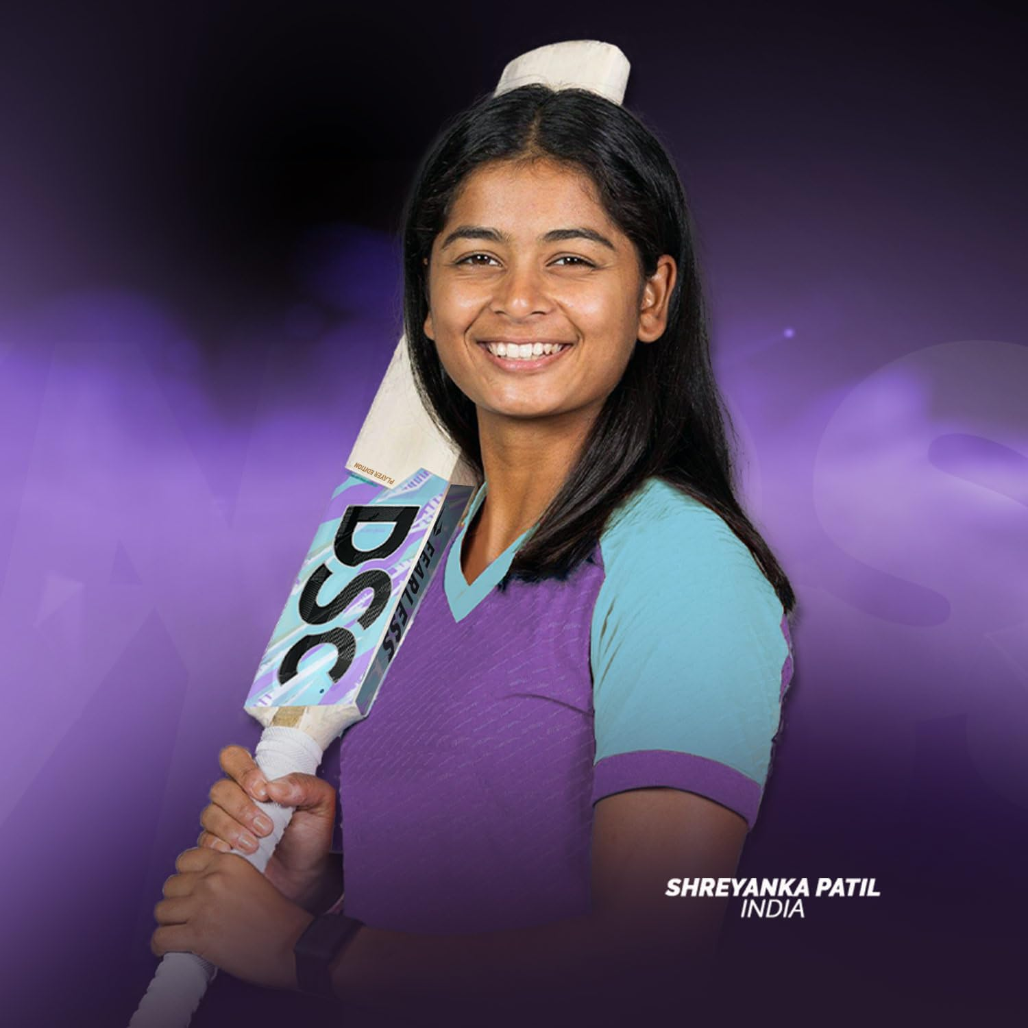 DSC Cynos 5050 English Willow Cricket Bat | Color: Beige | Size: Compact | Material: English Willow | Weight: 1080-1120Gm | Powerarc Bow Face Profile | Boasts Massive Edges image number 3