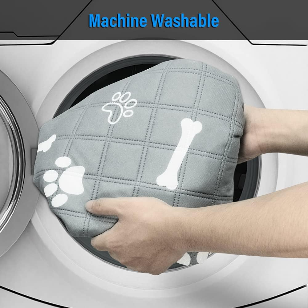 Plutus Pet Washable Pee Pads for Dogs, 2 Pack, Non-Slip Dog Pads with Heavy Absorbency, Reusable Training Pads, Waterproof Mat for Whelping, Playpen, Crate, Kennel and Outdoors, 100X90 Cm image number 6