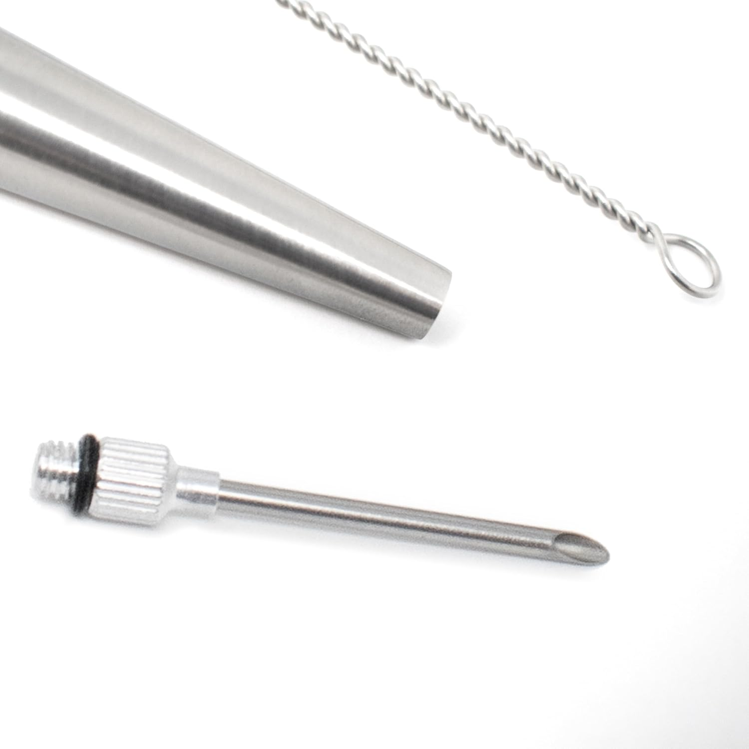 Norpro Deluxe Stainless Steel Baster with Injector and Cleaning Brush image number 5