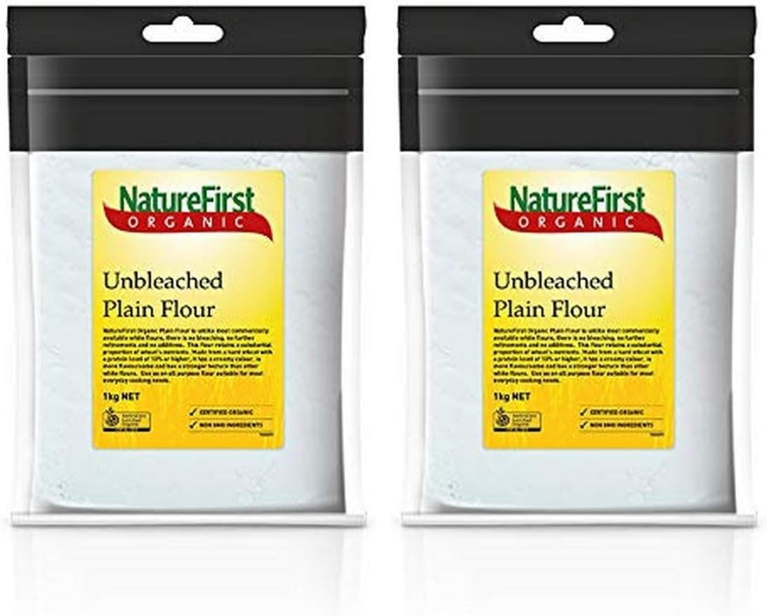 Naturefirst Organic Unbleached Plain Wheat Flour 1 Kg,