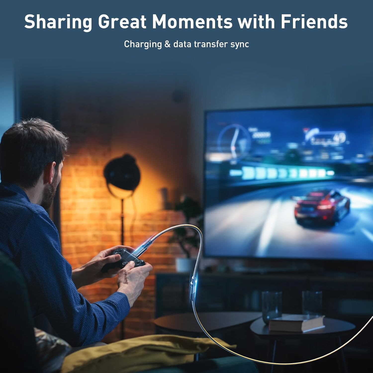 Wengshini USB C Extension Cable 1.5M,USB C Female to C Male Cable Extension,100W/10Gbps Data Transmission for Laptop, Mobile Phone, Monitor, Devices Etc. image number 6