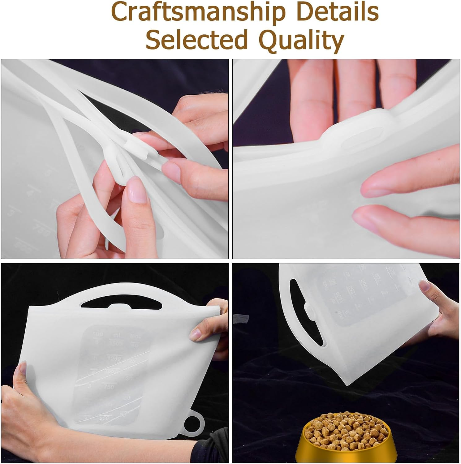 Silicone Microwave Steam Steriliser Bags, 1200ML Reusable Microwave Steam Sterilizer Bags，For Home and Travel Baby Bottles, Breast Pump Parts & Other Toddler Accessories Use （2 Pcs） image number 5