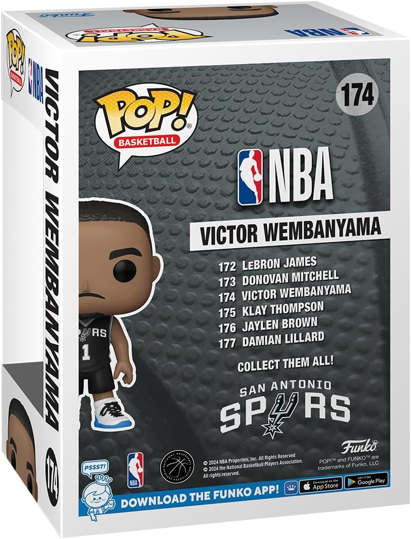 FUNKO POP! NBA: Spurs - Victor Wembanyama image number 2