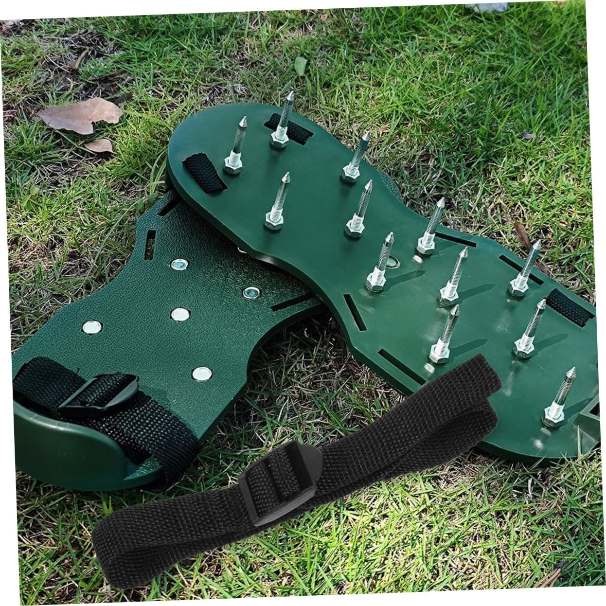 MERRYHAPY 10Pcs Turf Spike Laces for Lawn Aerator Shoes Clean Design for Gardening image number 2