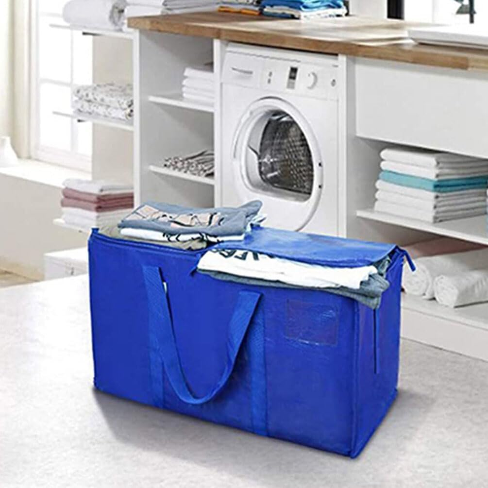 SOLUSTRE Luggage Bag for Travel Storage Bag Zipper Large Capacity Organizer for Clothes Bedding Camping image number 1