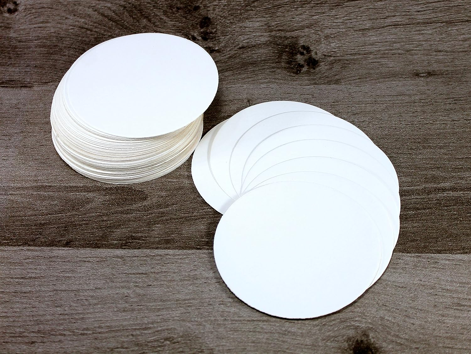 Esplanade Disposable Printed Paper Coasters (Set of 100)- Use and Throw Reversible Paper Coasters-Perfect for Bar, Hotel, Restaurant Purpose & Parties. image number 4