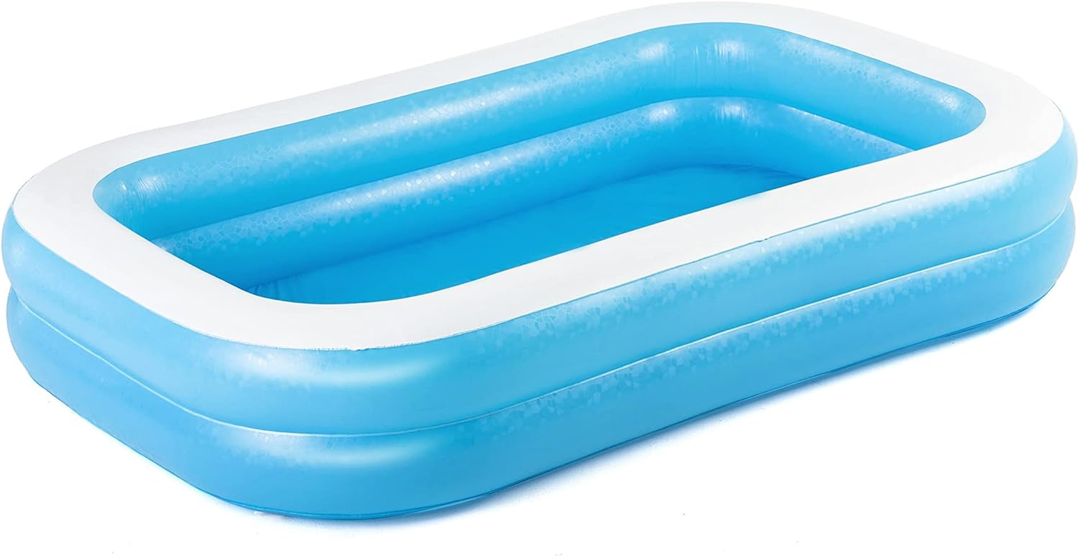 BESTWAY Rectangular Water Pool, 262 X 175 X 51 Cm, Blue, BW54006-20 image number 1
